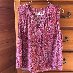 Old Navy Paisley Tops (2)
